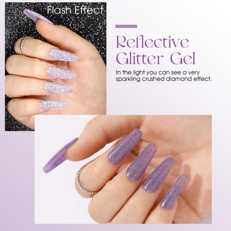 ROSALIND Nail Kits Gel Polish Set -35 Colors with Base Top Coat Nail Polishes Hybrid Semi Permanent Gel Varnishes UV/Led Cure