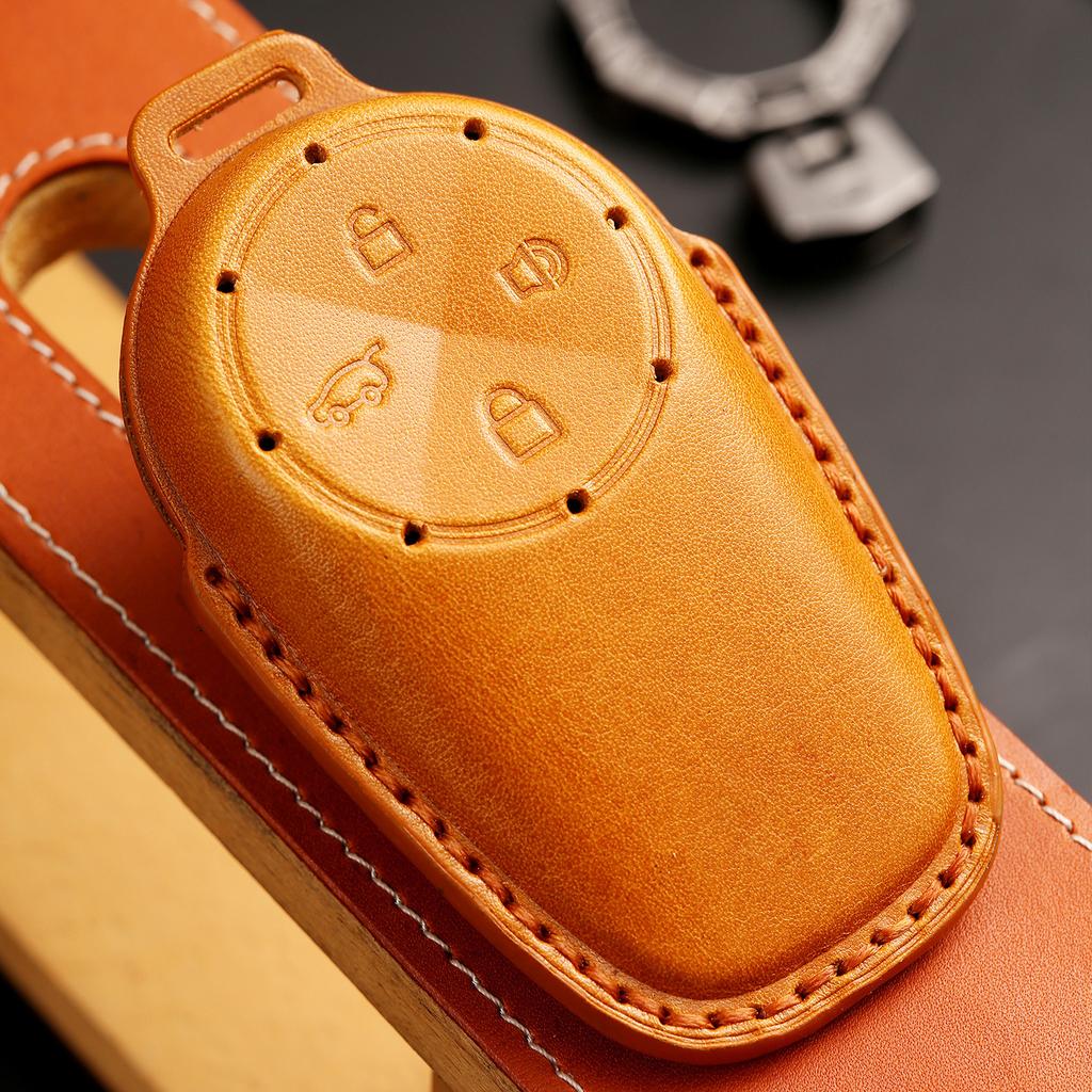 Suitable for NIO key cover ES6/ES8/ES7 leather high-end ET7/ET5/EC6 shell buckle for men and women