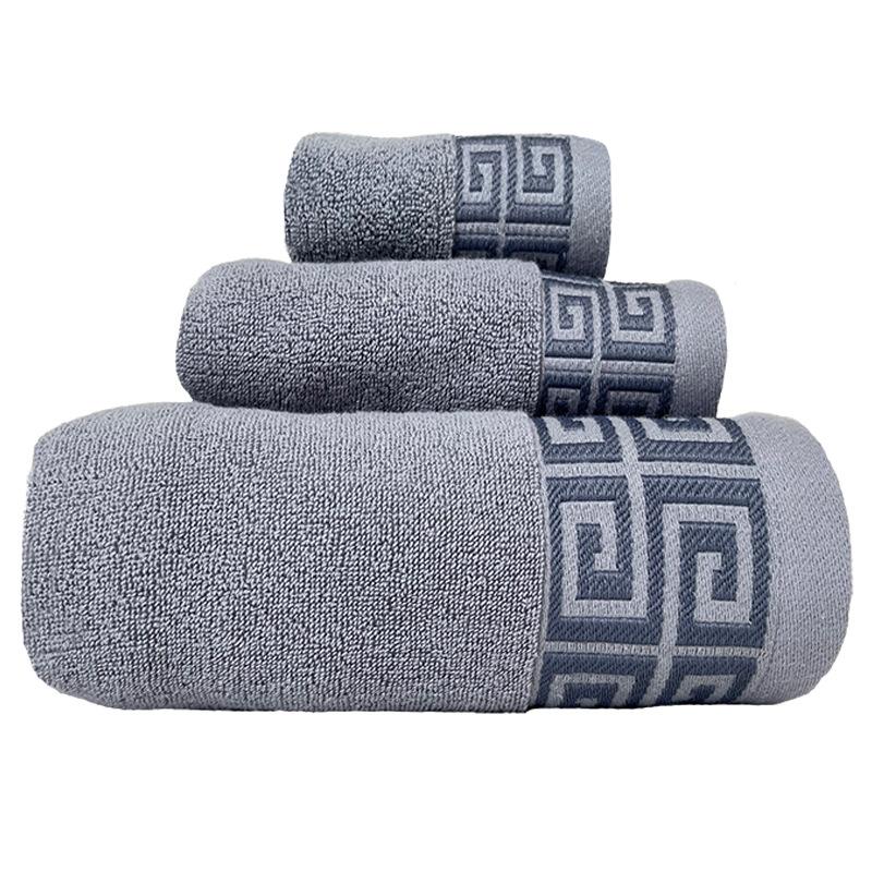 Towel cotton 32 strands wine B & B adult towel bath towel