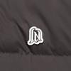 Li Ning Sports Lifestyle Series Anti-Static Hooded Logo Black Chocolate Down Jacket Women Outerwear Brown AYMV394-6