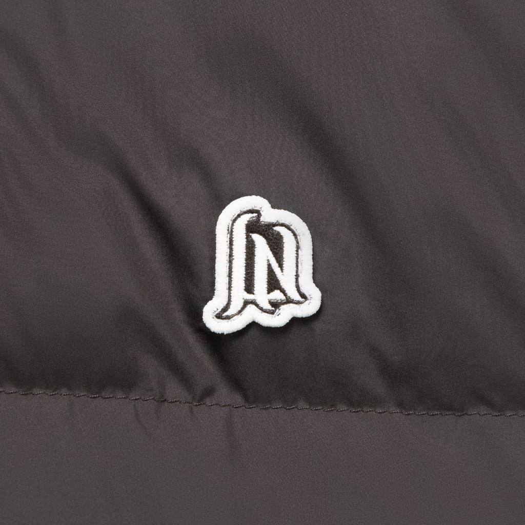 Li Ning Sports Lifestyle Series Anti-Static Hooded Logo Black Chocolate Down Jacket Women Outerwear Brown AYMV394-6