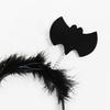 Bat Fairy Wand Hairhoop Wing Tutu Skirt Kid Girl Birthday Gift Party Halloween Cosplay Prop for Children's Day Stage