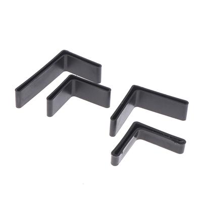4Pcs/Set 30Mm/35Mm/40Mm Angular Rubber Footing L-Shaped Angle Steel Foot Pad