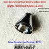 Hongshun 304 Stainless Steel Polished Concentric/Eccentric Reducer Pipe