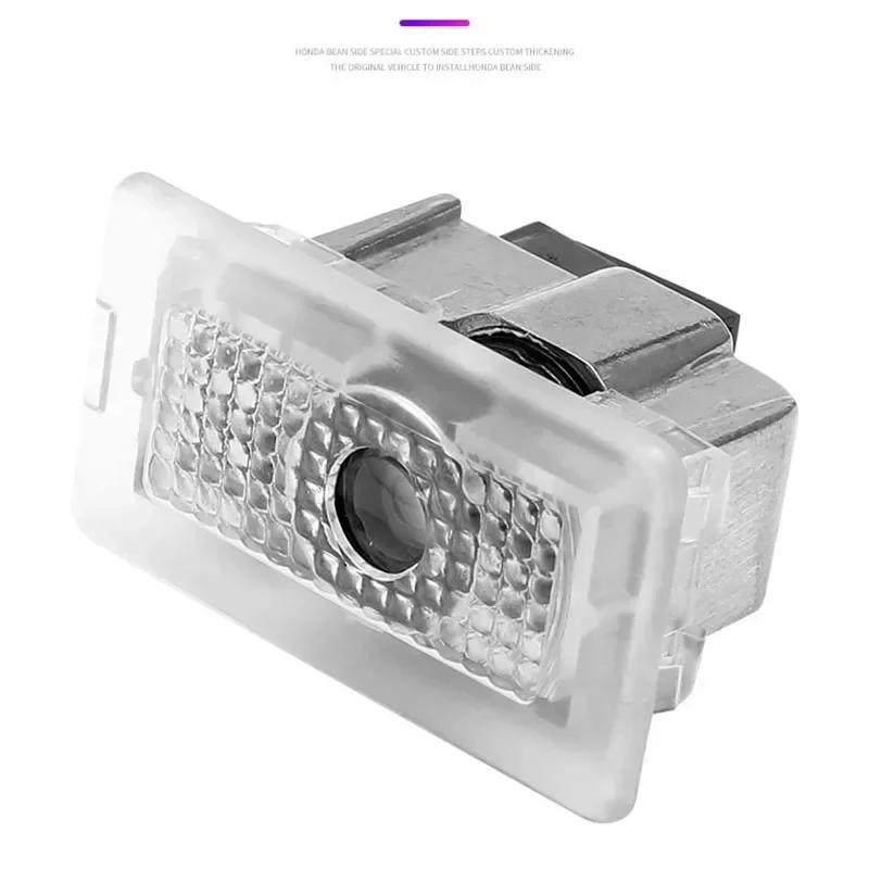 Car Sticker Tesla 2 pieces LED Courtesy Ghost Shadow Welcome Light Laser Logo Projector Door Lamp For Tesla 2018-2025 Model X S