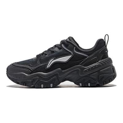 Li Ning Brown Sugar Low Top Casual Shoes Women's Black AGCT424-3