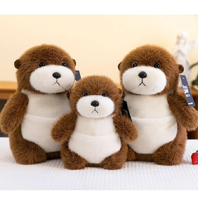Otter Plush Cartoon Toy Dolls Room Decoration Ornaments Children Gift Festivals