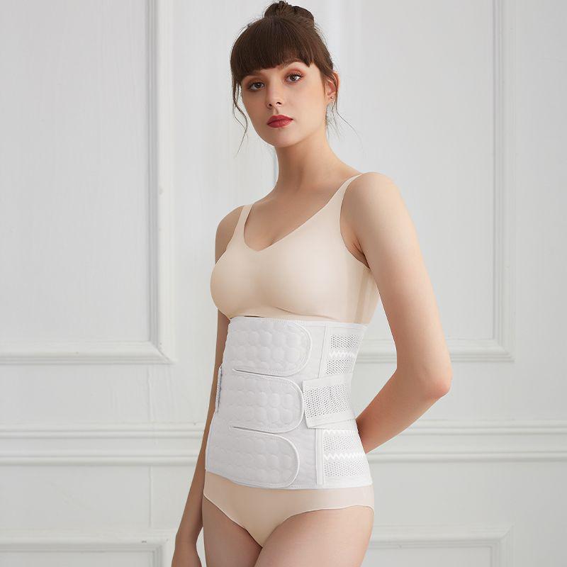 3-w-1 Poporodowy Pas Brzuszny i Talia dla Cesarskiego Cięcia i Porodu Naturalnego, Rozmiar Plus