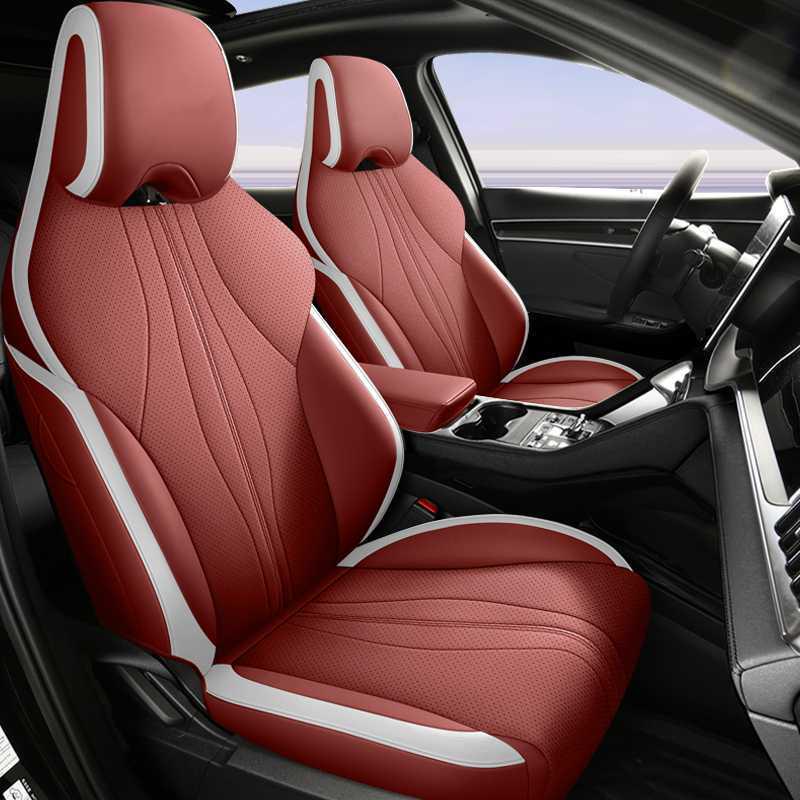 BYD Seagull All-Season Leather Seat Covers - Full Coverage & Breathable Cushions Rear Seat Semi-Cover