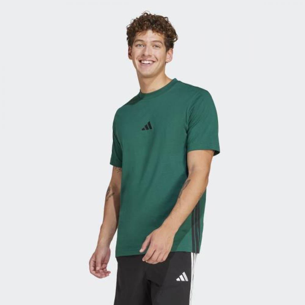 

Adidas Unisex Sporty Design Practical Essential 3s Single Jersey Tee A2XL