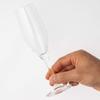 Toyo Sasaki Glass Legato "Beautiful Legs" Champagne Glasses, 165ml Flute Champagne, Set of 6, Made in Japan, Dishwasher Safe, Break-Resistant, Champag