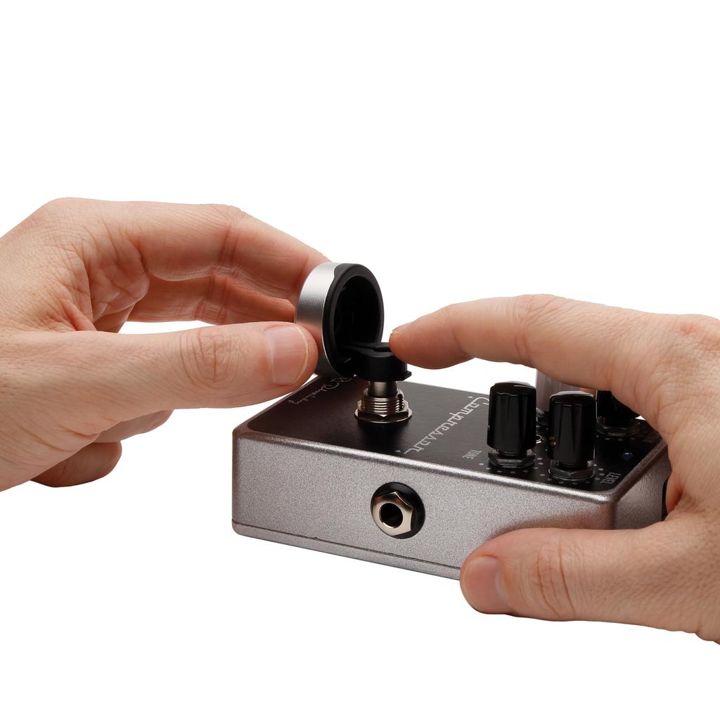 Footswitch Cap Footswitch Topper Silver 2 Pieces D'Addario PW-FST-02S []