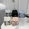 Tide Bow Backpack Women's Bag  Summer New Fashion Sweet Student Class Portable Backpack