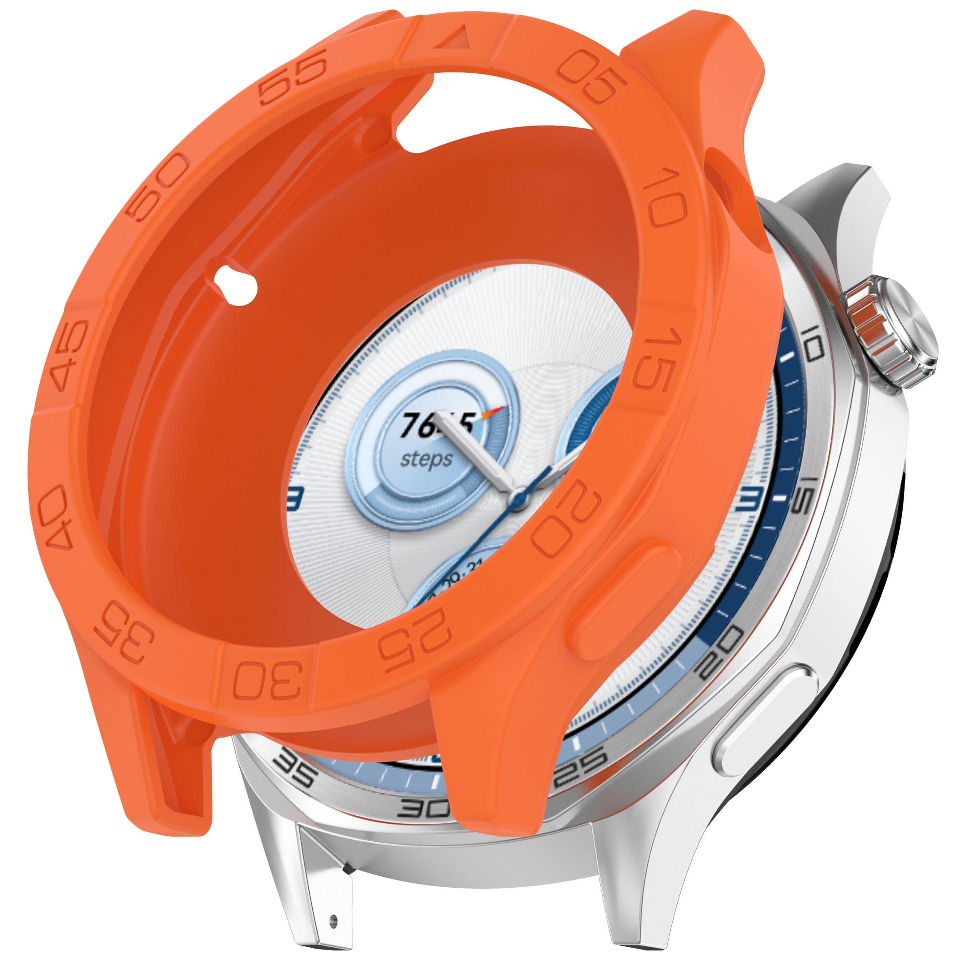 

Силіконовий чохол Для Huawei watch GT 5 4 41мм 46мм чохол М який протектор Для Huawei watch GT 5 pro 42мм 46мм чохол-накладка Аксесуари Watch GT5 46mm помаранчевий