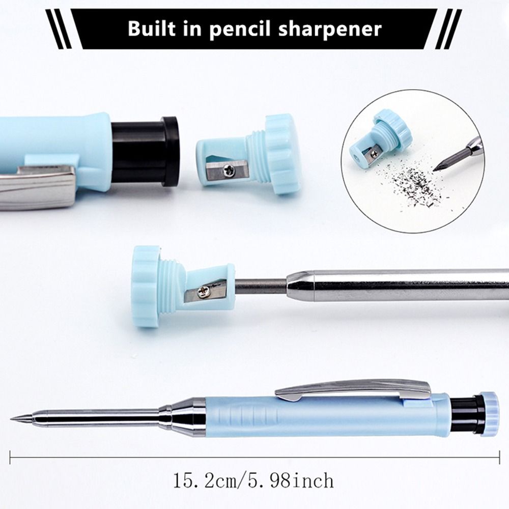 Deep Hole Carpenter Pencil 2.8mm Woodworking Pencil Wood Marking Pencil  DIY Woodworking Tools