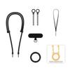Adjustable Magnetic Neck Hanging Rope Phone Strap Bear Rings Cell Phone Lanyards Adjustable Cell Phone Lanyards