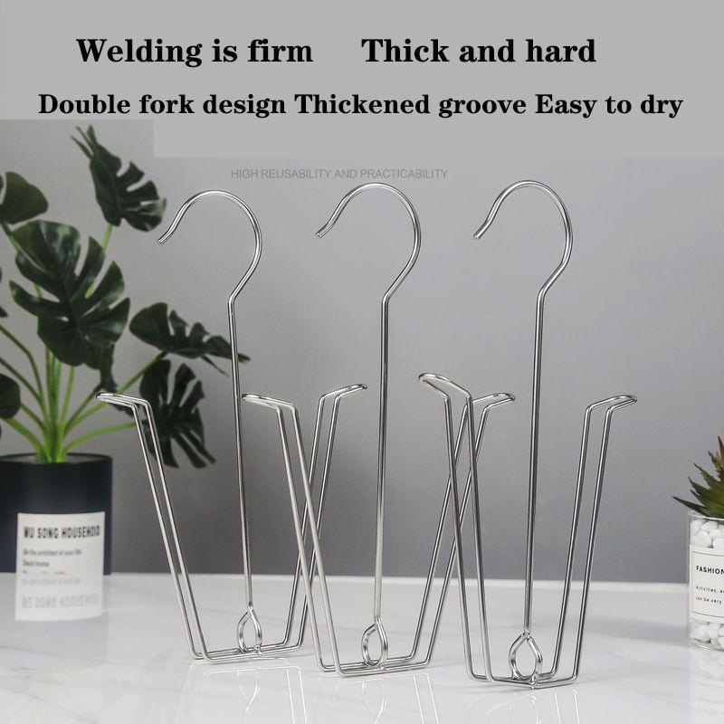 Solid Stainless Steel Shoe Rack, Thickened, Multi-purpose Shoe Drying Tool, Balcony Anti Falling, Durable Shoe Rack, Easy To Dry In Dormitories