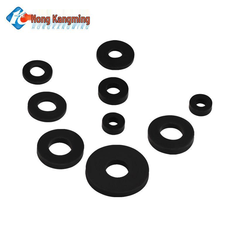 Shock-Absorbing Silicone Washer Pad Gasket – Soft Rubber Flat Sealing for M4, M5, M6, M8, M10.