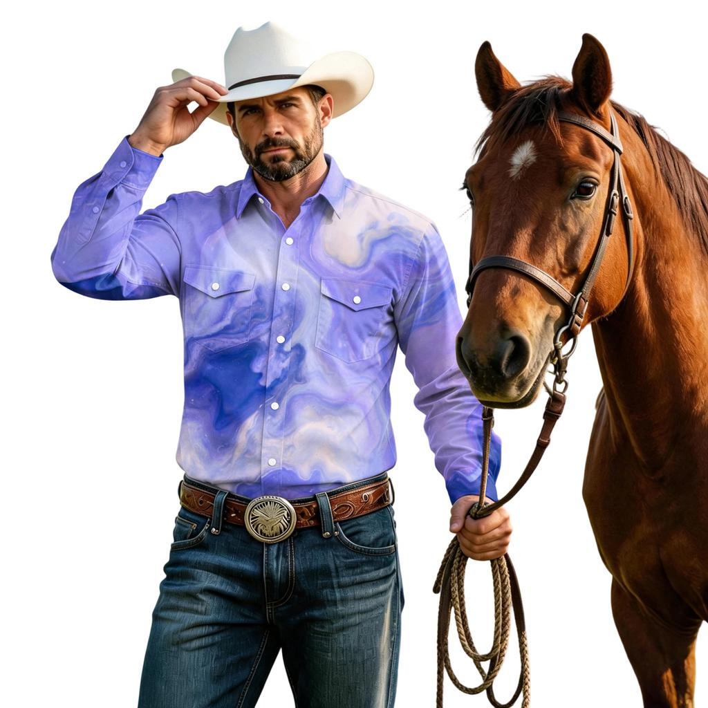 Men's Basic Long Sleeve Button Front Cardigan Shirt with Two Pockets for Casual Everyday Wear