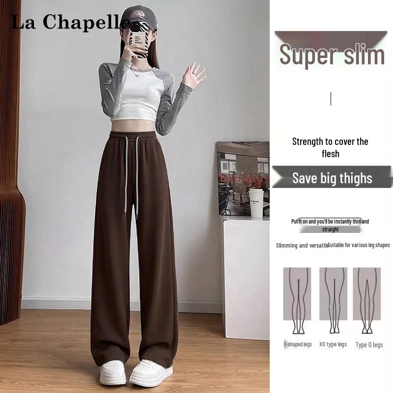 La Chapelle Women s Fashion Straight Wide-Leg Pants 2XL
