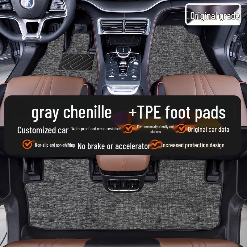 BYD Song PLUS PRO L DMi/EV 2023 Champion Edition Full Coverage Floor Mats TPE