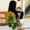 Pluszowy Panda ze obciążeniem 45 cm z bardzo długimi ramionami Miękki, przytulny plusz obciążeniowy do relaksu Urocza lalka na łóżku