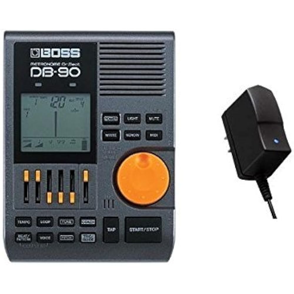 

[Genuine AC Adapter/PSA-100S2 Included] BOSS Boss Dr.Beat DB-90 Boss Rhythm Coach Function Doctor...
