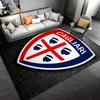 Cagliari Emblem Carpet Design suitable as a non-slip mat for the living room or bedroom sofa