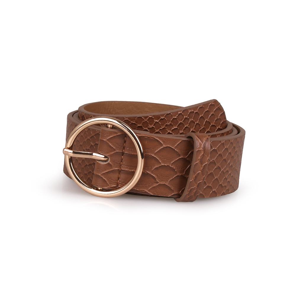 Women's Belt Snake Pattern Retro Decorative Belt Women's All-Match Jeans with Dress