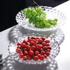 European Style Crystal Glass Fruit and Snack Plate