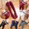 Sexy Stockings Female Thigh High Over The Knee Socks Fashion Women's Long Cotton Stockings For Girls Ladies Women