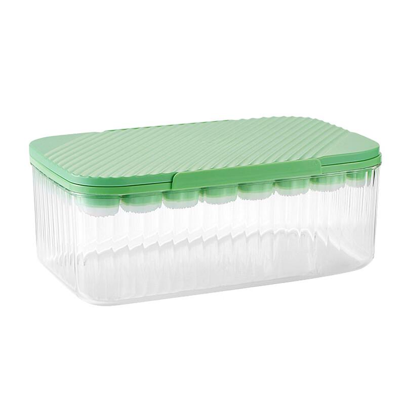 Wutuo Press Ice Cube Tray with Storage