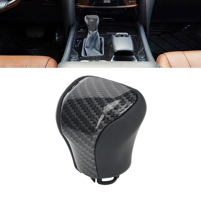 

Auto Gear Shift Head Automatic Transmission Shift Handball Lever 33504-60490 For Lexus LX570 LS460 2016 2017 2018 LHD Carbon fiber style