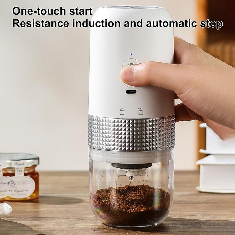 Portable Electric Coffee Grinder TYPE-C USB Charge Grinding Core Home Coffee Beans Pulverizer Grinder