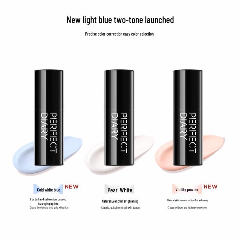 PERFECT DIARY Essence Hydrating Primer Tinted Moisturizer Swatch Card