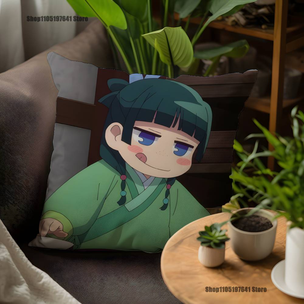 The A-Apothecary Diaries M-Maomao Pillow Case For Sofa Decor Car Office Room Printing Cushion Cover Decorations and Protector