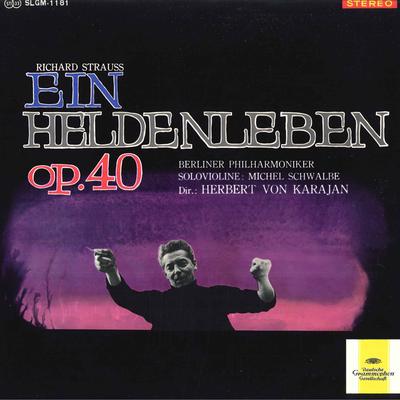 LP Record HERBERT VON KARAJAN, BERLIN PHILHAR - Richard Strauss, <ein Heldenleben>o SLGM1181 NIPPONGRAMMOPHO - Japan Classical