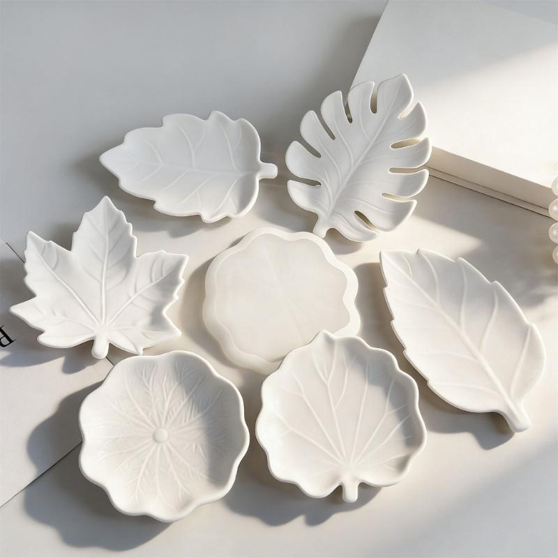 Flexible Food Grade Silicone Leaf Shaped Mould For Crystals Epoxy Art Projects