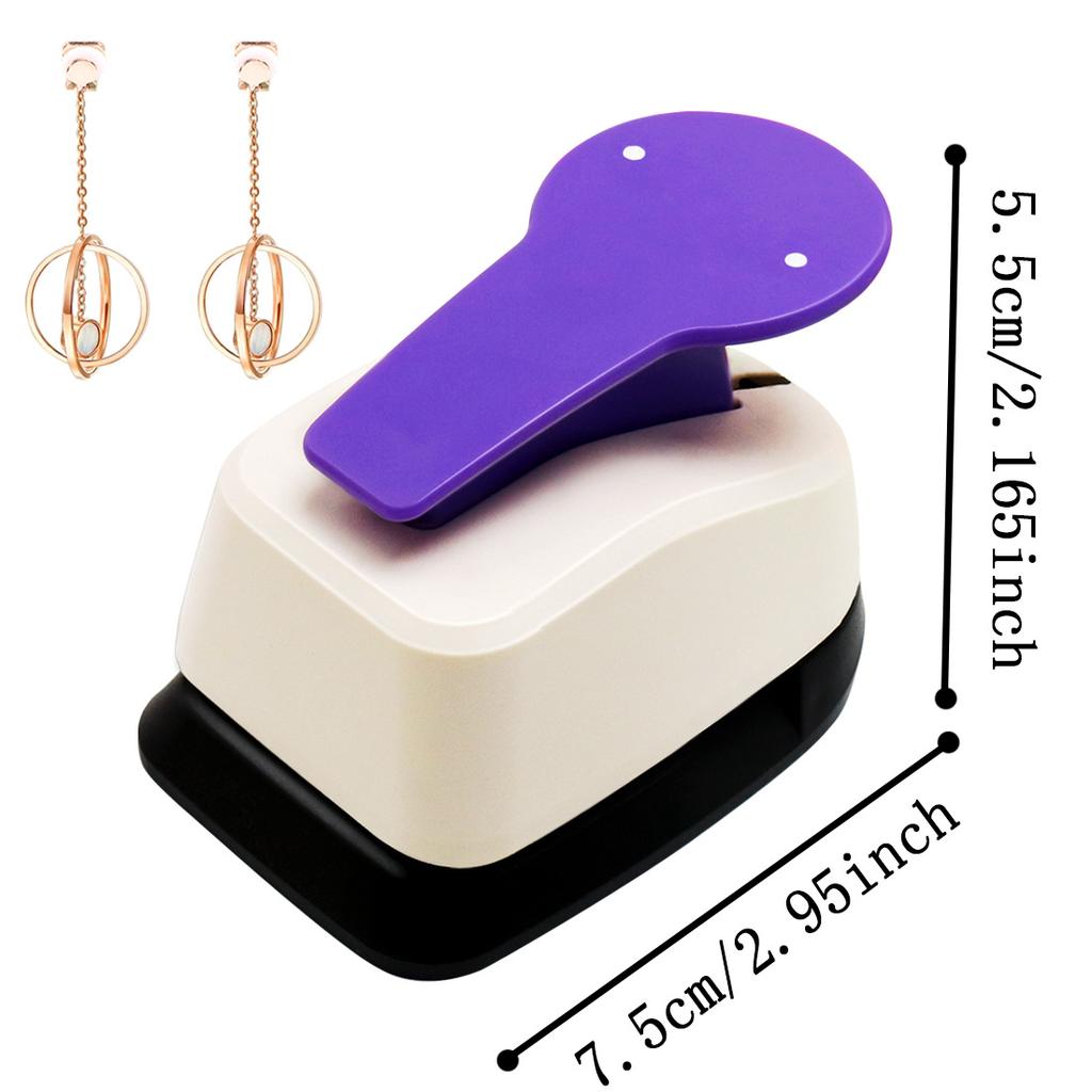 Diy Earring Hole Puncher Earring Card Hole Punch Scrapbooking Paper Punch Earring Card Punch Hole Puncher DIY Punching Machine