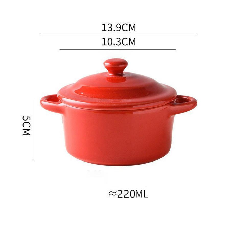 

1 шт. Мини керамическая миска с двумя ушками, маленькая миска для использования в духовке, 10 см/4 дюйма, можно использовать для яичного супа, яичного заварного крема, 4inch