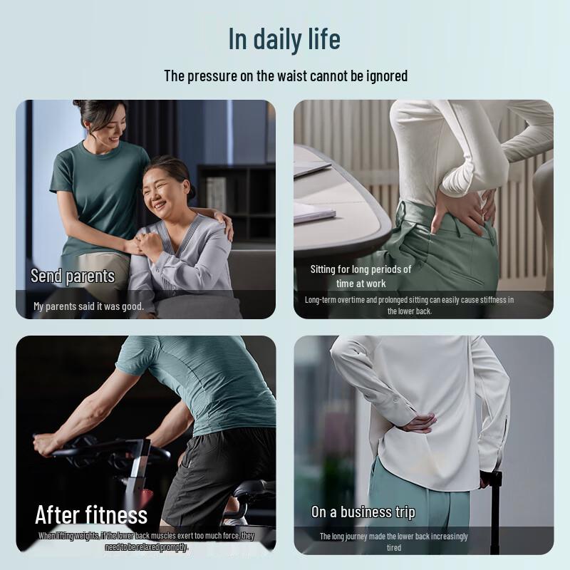 Philips PPM7201B Heated & Cooled Vibration Waist Massager