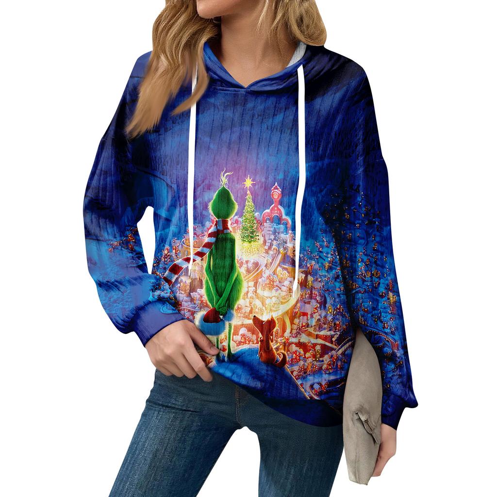 Hoodies For Women Oversized Winter Cute Sweatshirts Pullover Trendy Fall Clothes