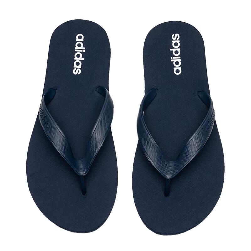 Adidas Keitaki Alpha Versatile Comfortable Anti-Slip Flip-Flops Men Footwear Blue JR1154