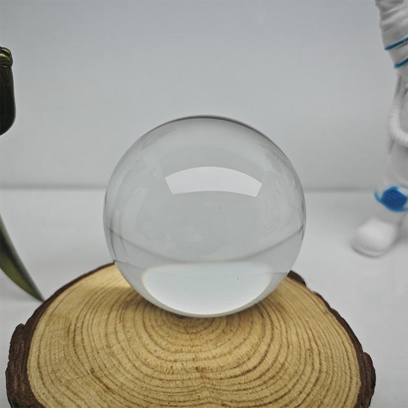 5CM Multicolor Crystal Ball Ornament for Party, Wedding, and Desktop Décor