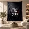 Decorative Tapestry,The Cure Printed Wall Art, Lightweight Wall Hanging For Bedroom Background