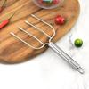 Meat Ham Roaster Stainless Steel Chicken Carving Fork Lifter Turkey Fork Barbecue Tool