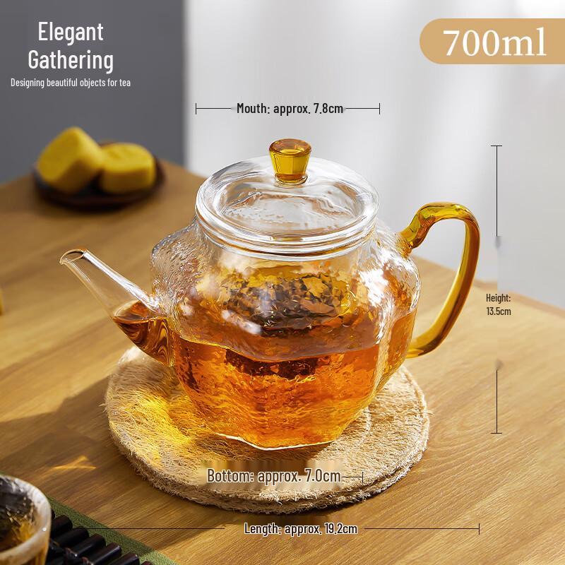 Yaji Heat-Resistant Glass Teapot Collection