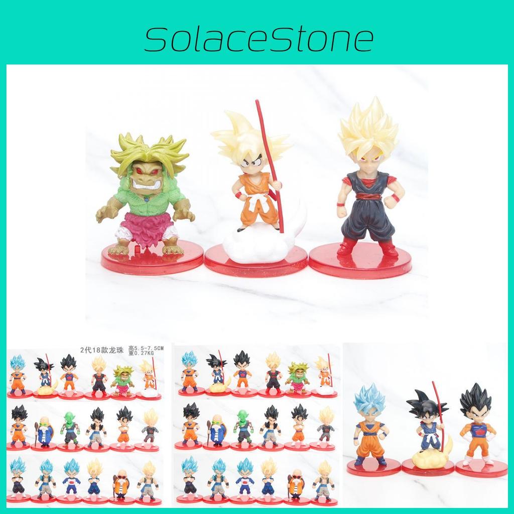 Pvc Dragon Ball Figures Car Ornaments Blind Box Childhood Goku Vegeta Toy
