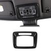 Carbon Fiber Front Reading Light Lamp Cover Trim for Chevy Silverado -