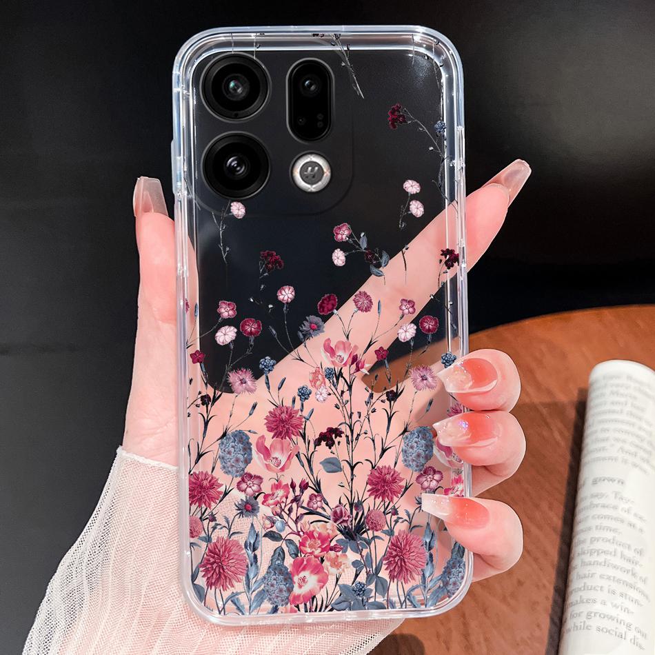 For Oppo Find X9 Pro Phone Case Unique Style Soft TPU Transparent Silicone Lightweight Cover For Oppo Find X 9 Protective Shell
